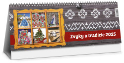 Stolov kalendr Zvyky a tradcie 2025